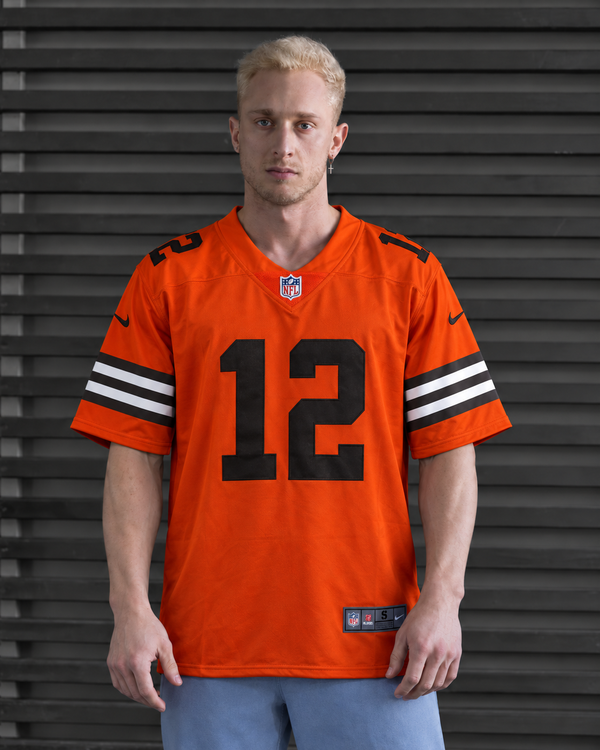 Cleveland Browns - Shedeur Sanders - Orange front view