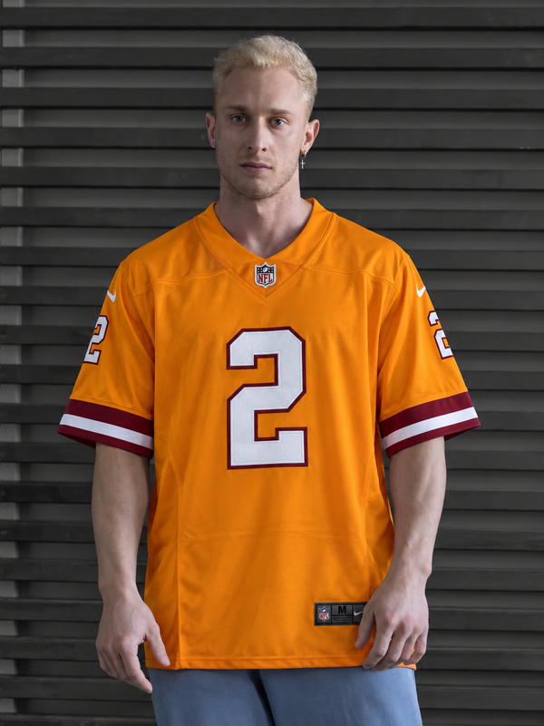 Tampa Bay Buccaneers - Emeka Egbuka - Vibrant Orange front view