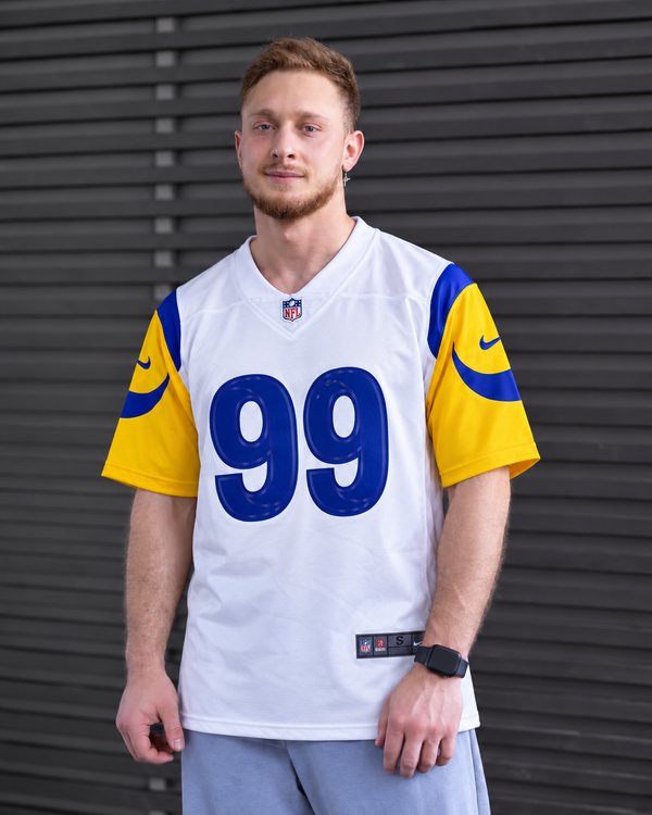Los Angeles Rams - Aaron Donald - White front view