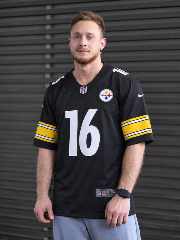 Pittsburgh Steelers - Drew Allar - Black front view
