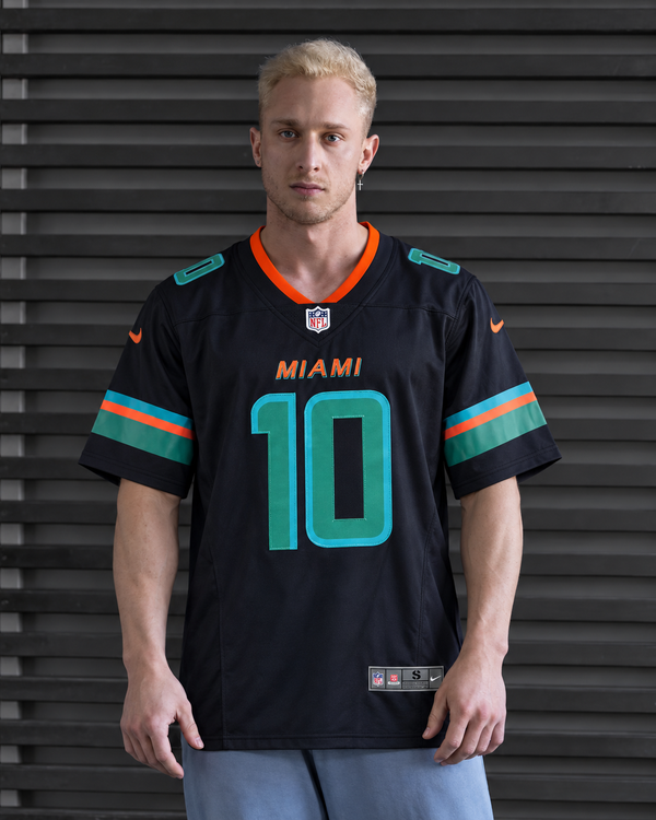 Miami Dolphins - Tyreek Hill - Black front view