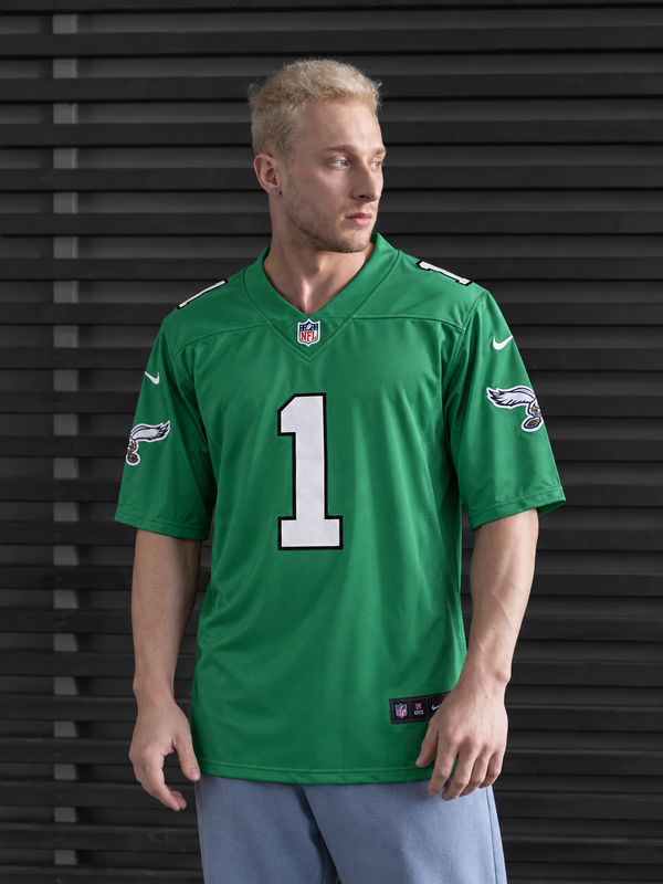 Philadelphia Eagles - Jalen Hurts - Kelly Green front view