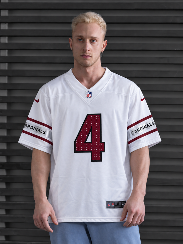 Arizona Cardinals - Jeremiyah Love - White front view