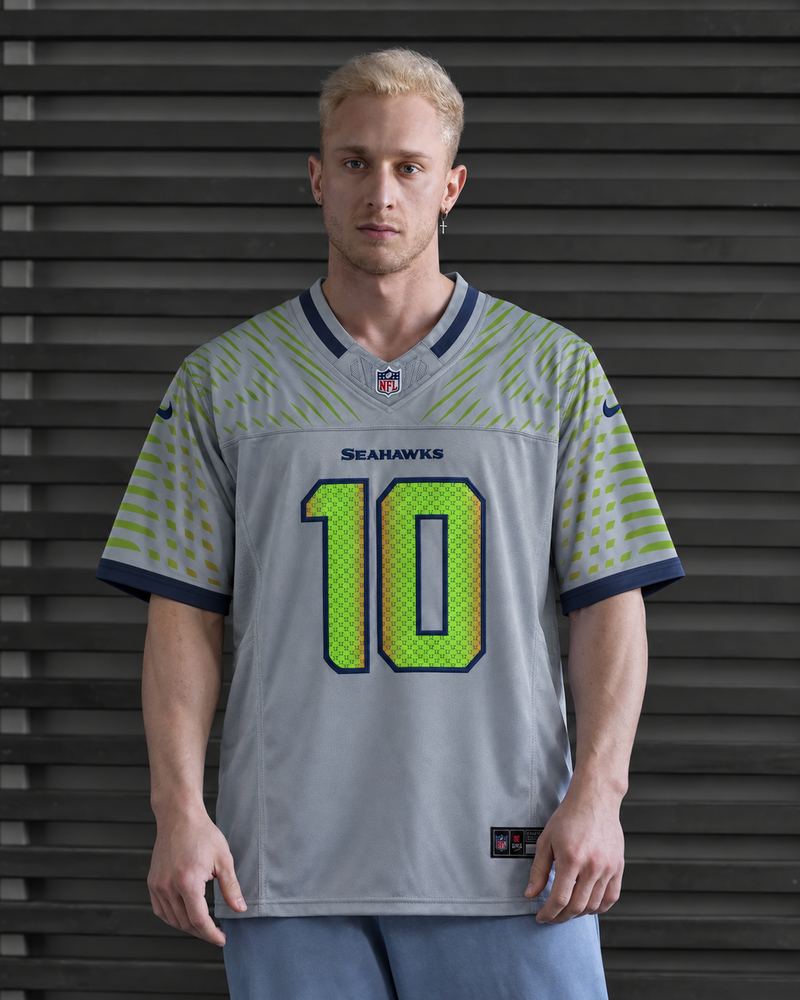Seattle Seahawks - Cooper Kupp - Rivalries Collection - Grey front view