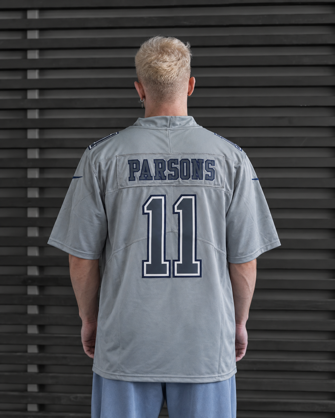 Dallas Cowboys - Micah Parsons - Grey back view