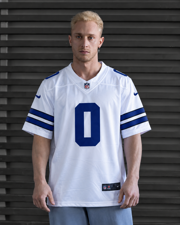 Dallas Cowboys - DeMarvion Overshown - White front view