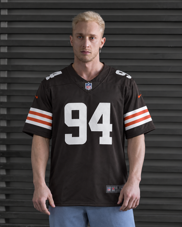 Cleveland Browns - Mason Graham - Dark Brown front view