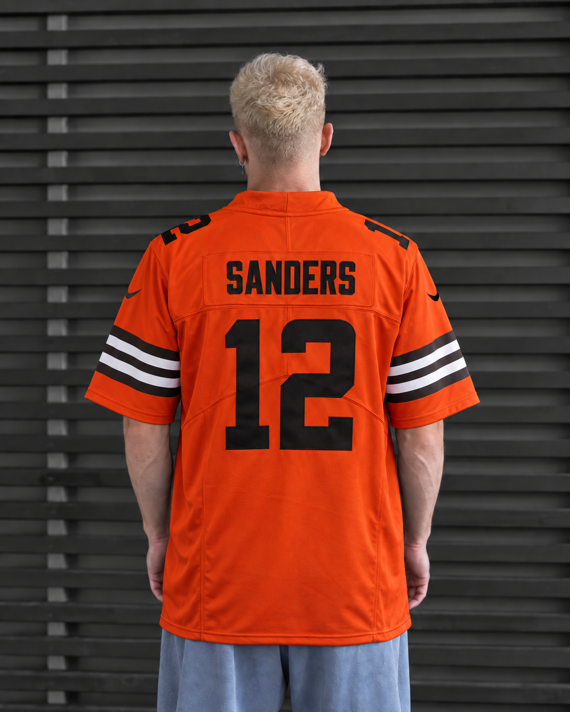 Cleveland Browns - Shedeur Sanders - Orange back view