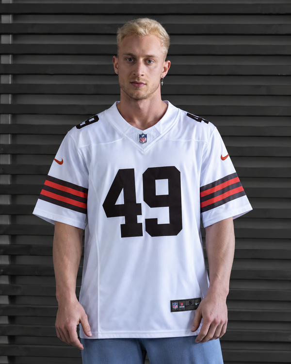 Cleveland Browns - Carson Schwesinger - White front view
