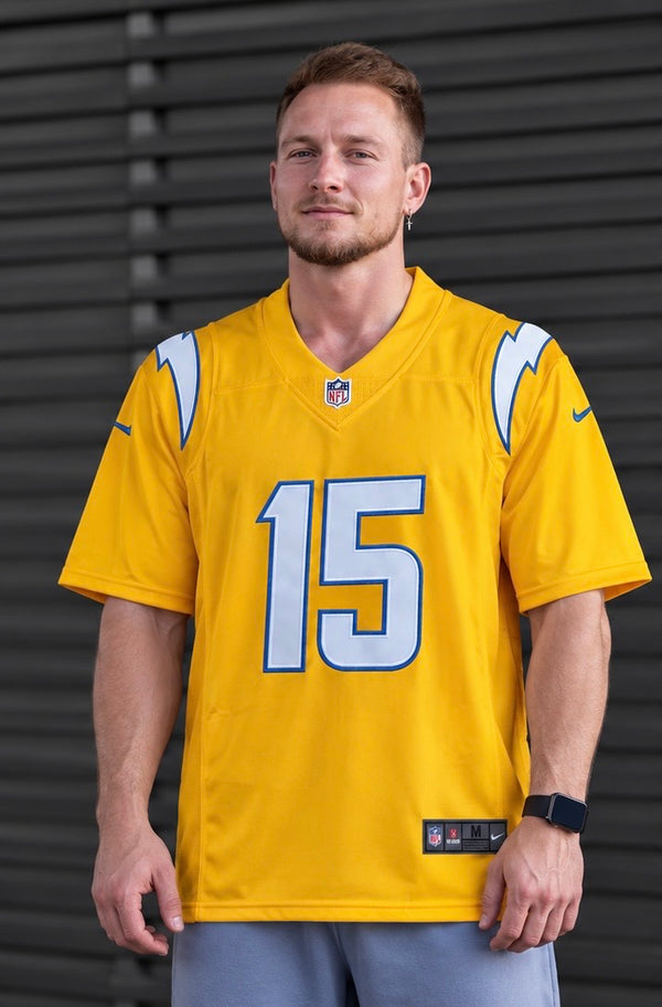 Los Angeles Chargers - Ladd McConkey - Yellow front view