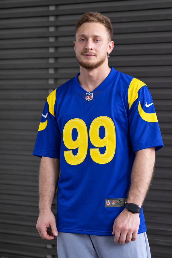 Los Angeles Rams - Aaron Donald - Royal Blue front view