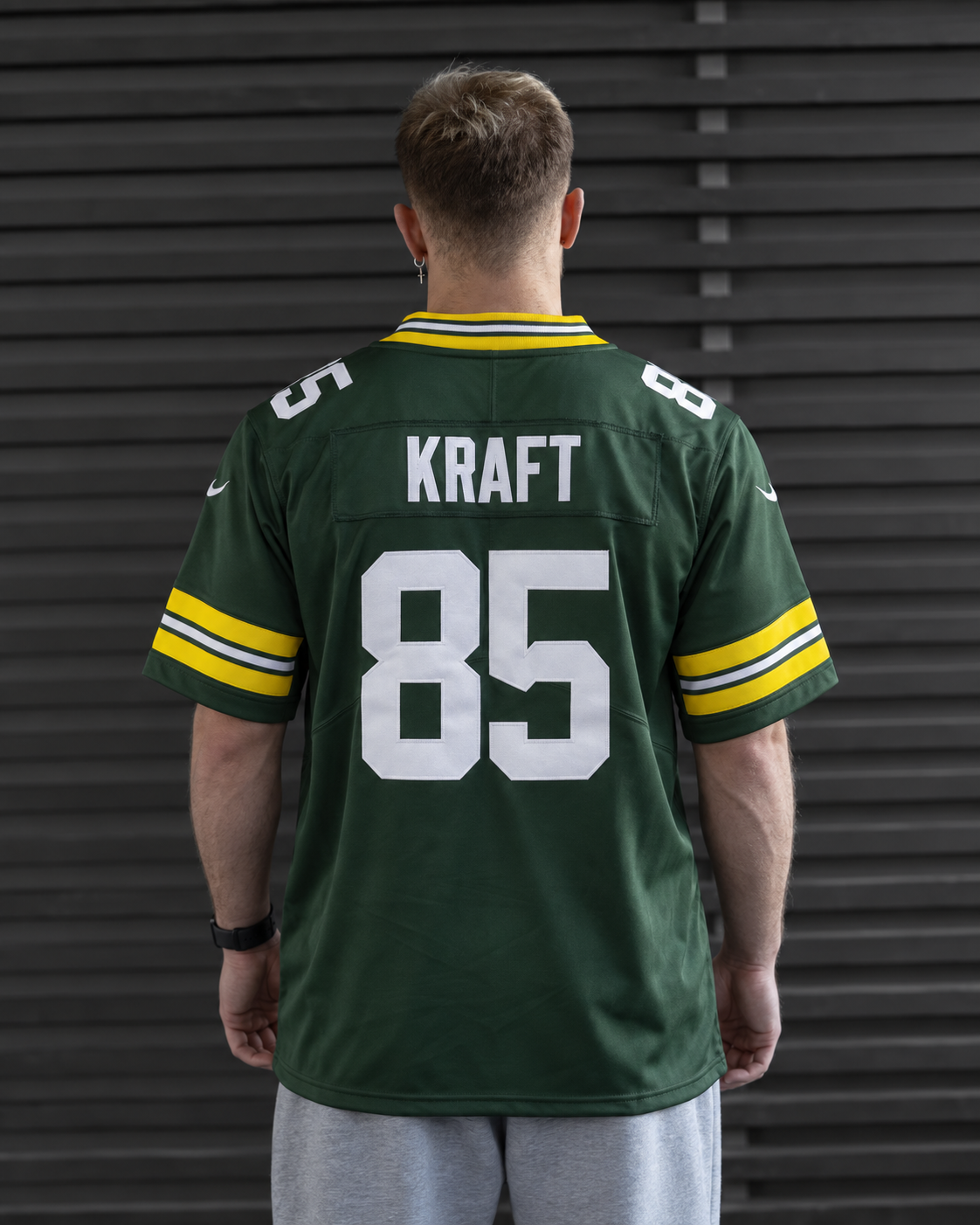 Green Bay Packers - Micah Parsons - Rivalries Collection - Green back view
