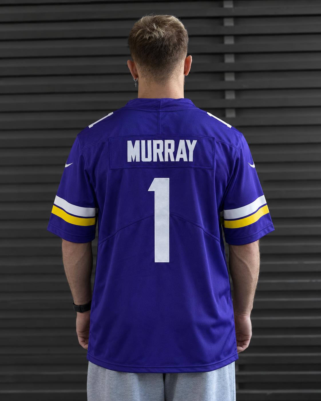Minnesota Vikings - Kyler Murray - Purple back view