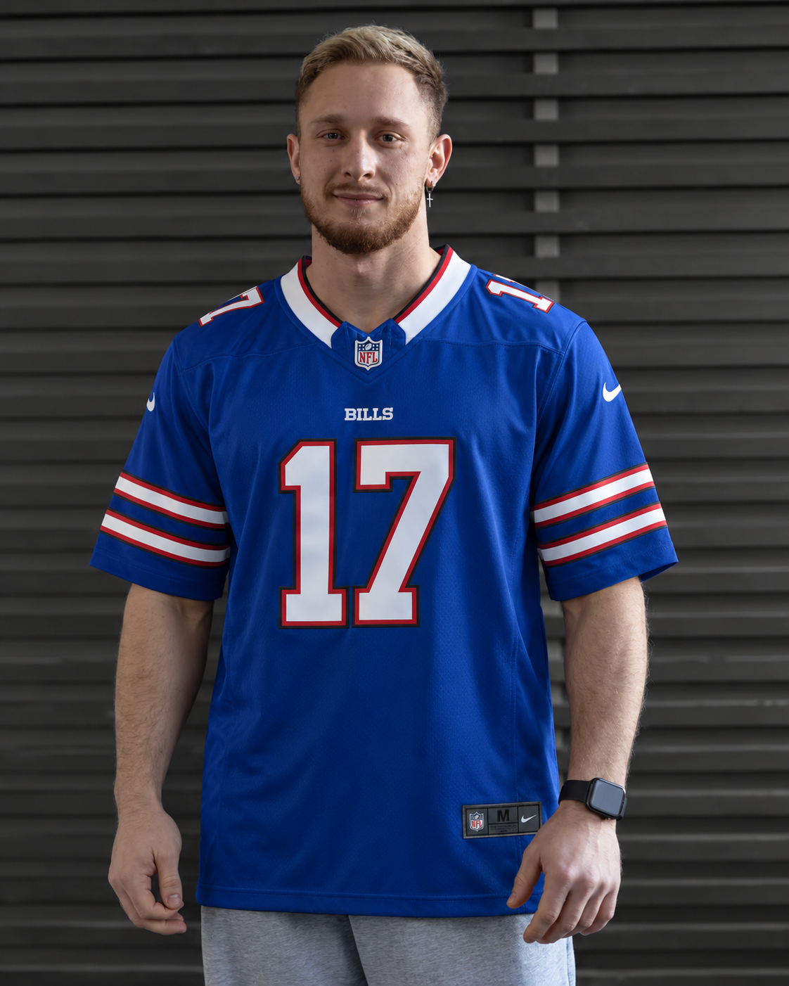Buffalo Bills - Josh Allen - Royal Blue front view