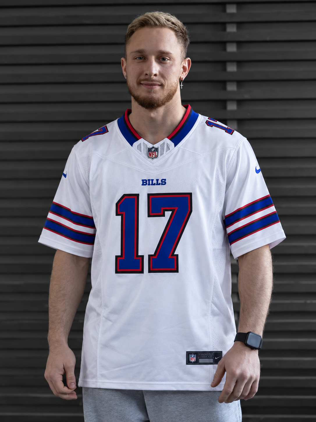 Buffalo Bills - Josh Allen - White front view