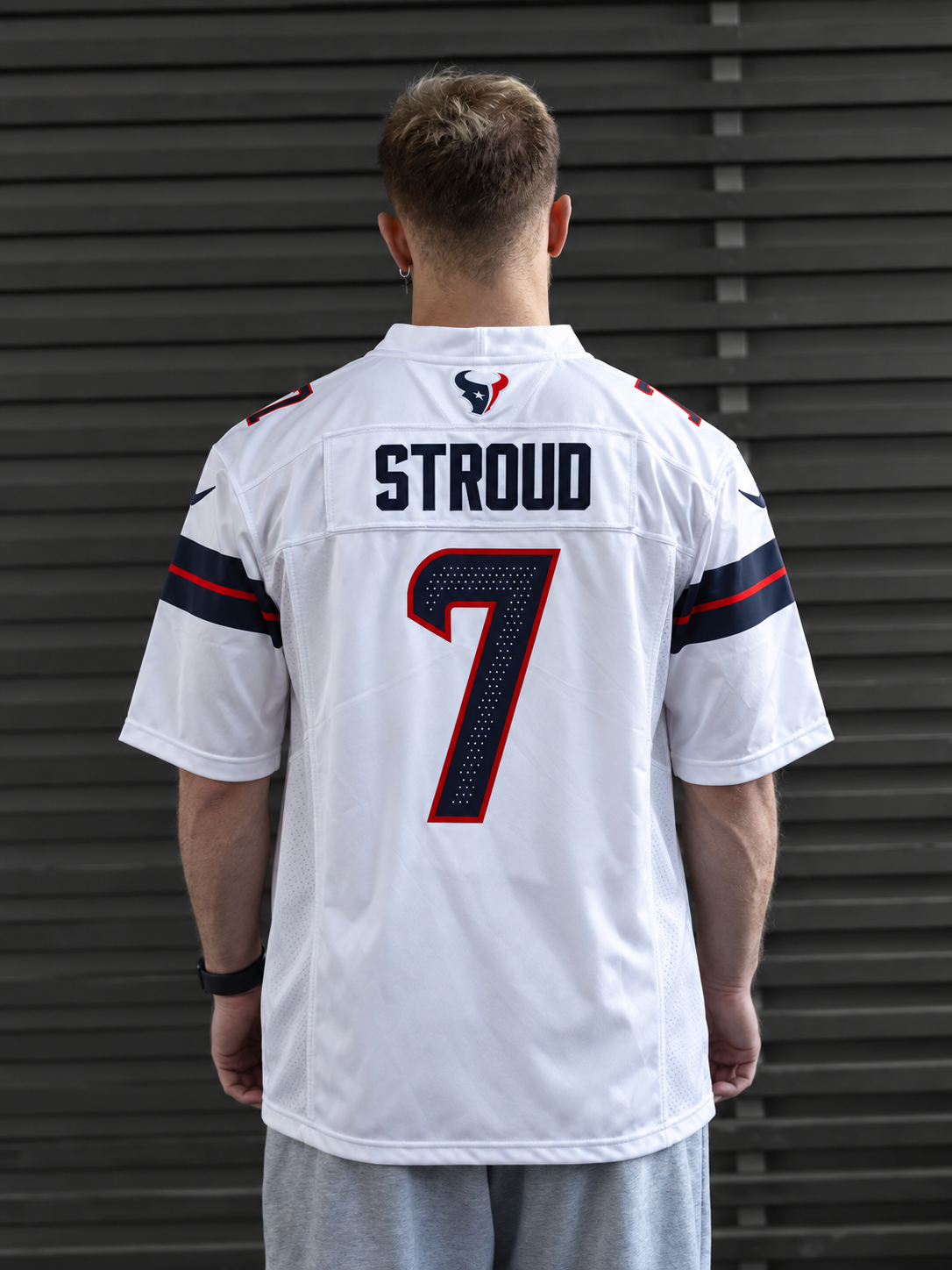 Houston Texans - C.J. Stroud - White back view