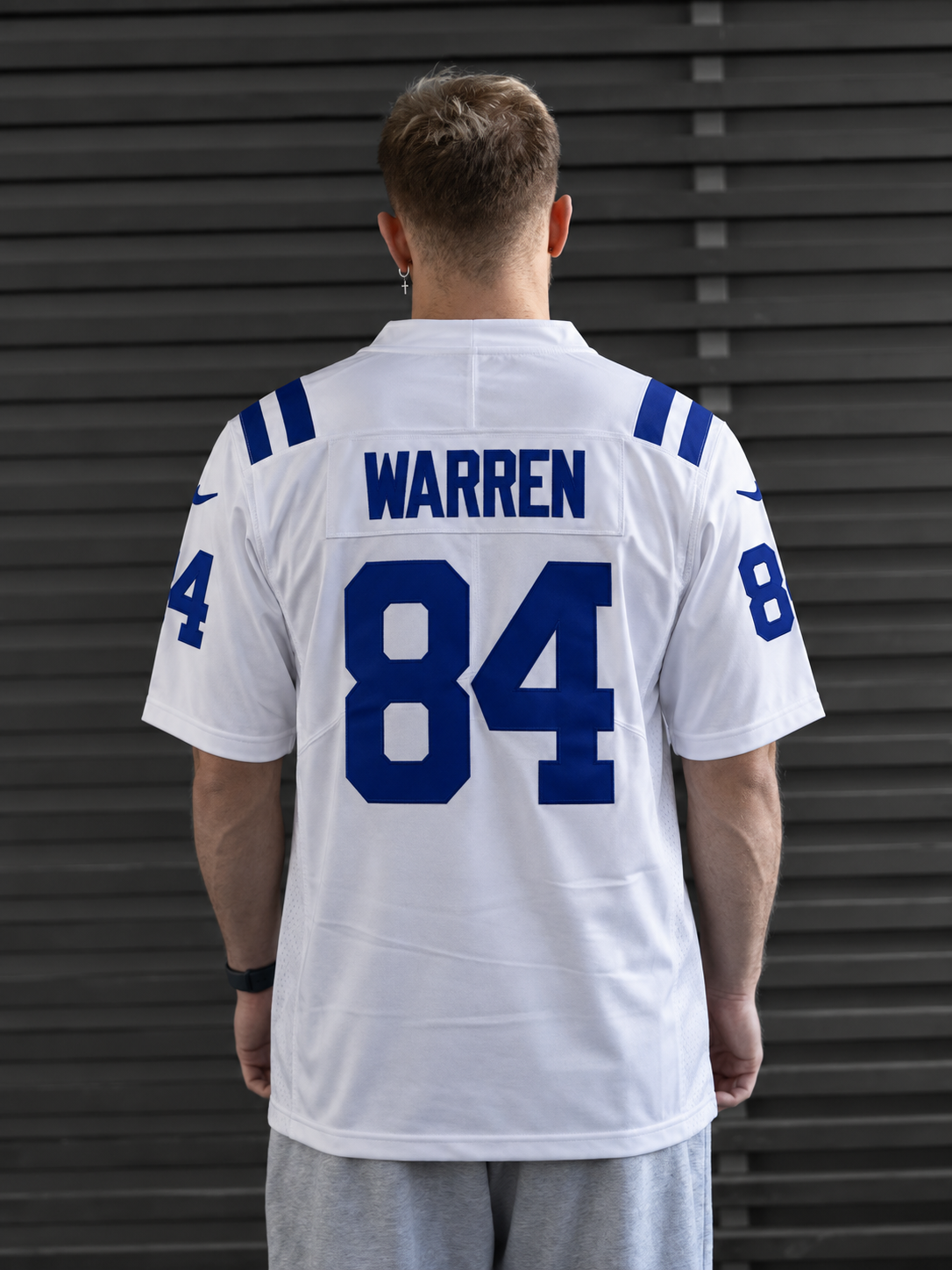 Indianapolis Colts - Tyler Warren - White back view