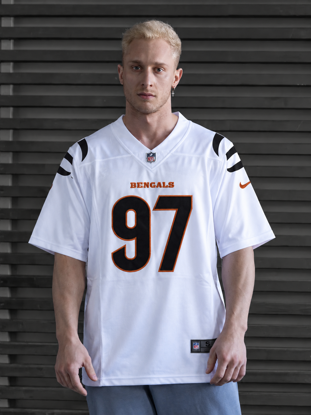 Cincinnati Bengals - Dexter Lawrence II - White front view