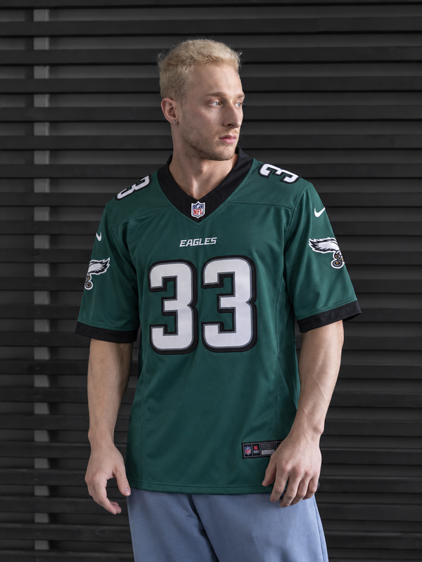 Philadelphia Eagles - Cooper DeJean - Midnight Green front view