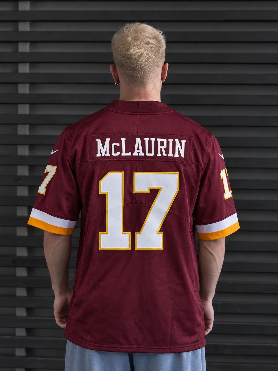 Washington Commanders - Terry McLaurin - Burgundy back view