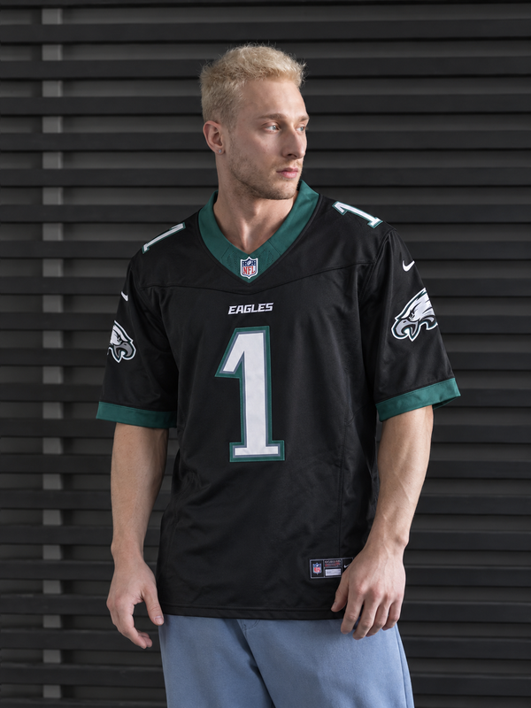 Philadelphia Eagles - Jalen Hurts - Black front view