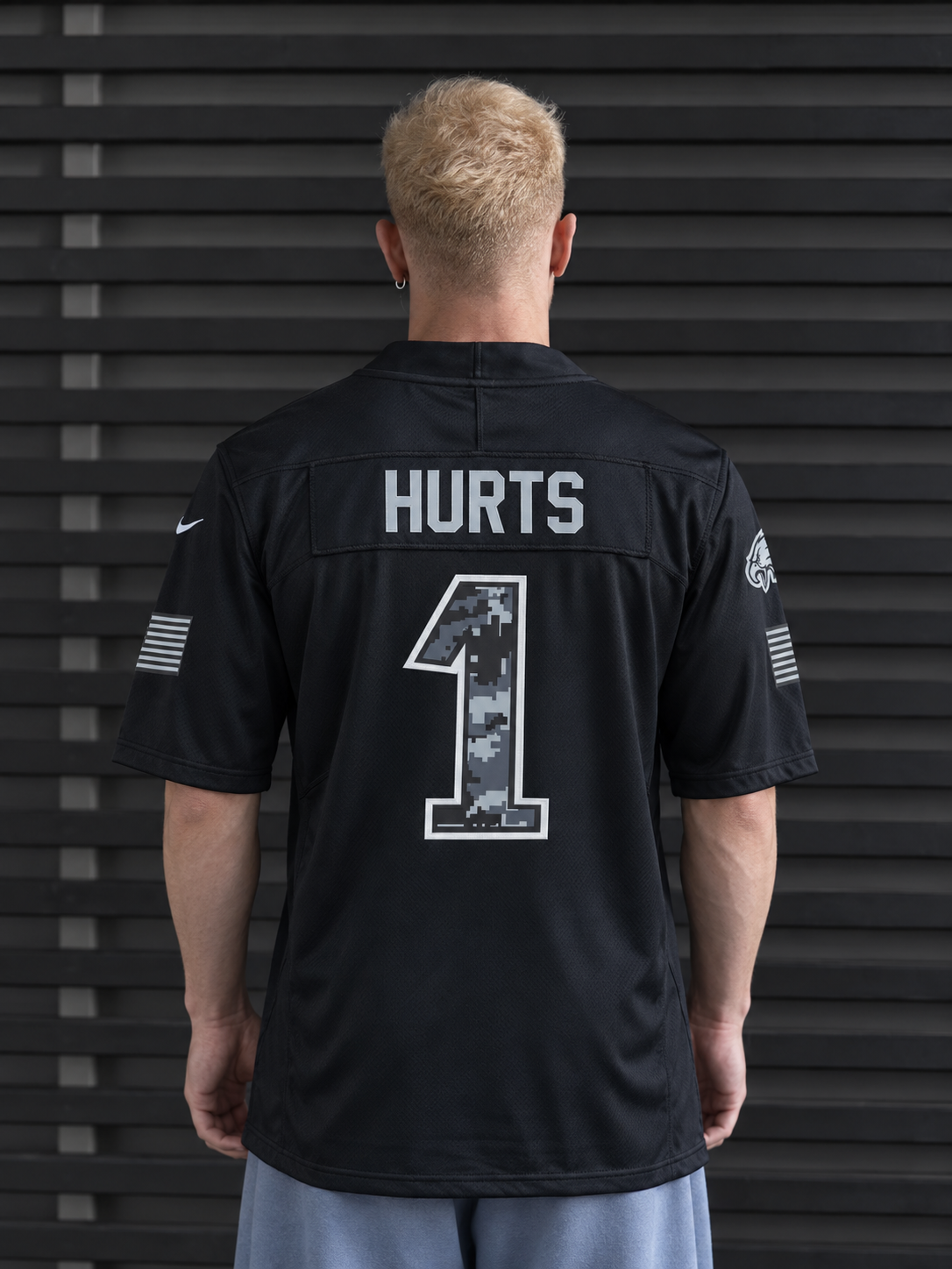 Baltimore Ravens - Lamar Jackson - White back view