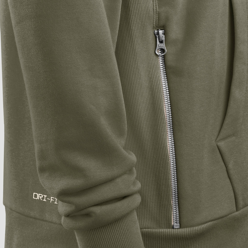 Olive Green “Salute To Service” Pull-Over Hoodie
