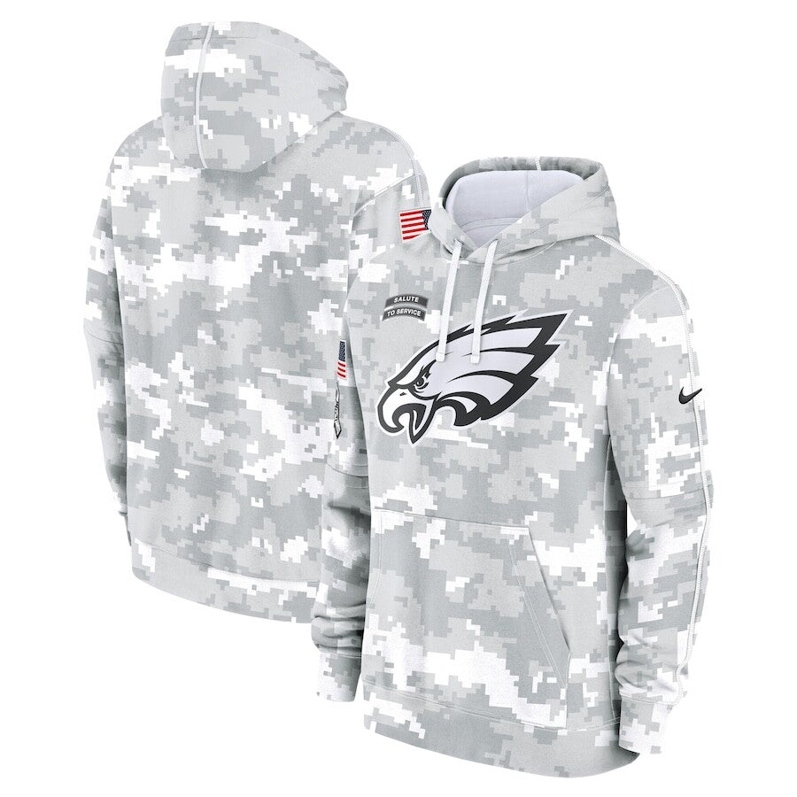 Philadelphia Eagles - Salute To Service Hoodie - Arctic Camo