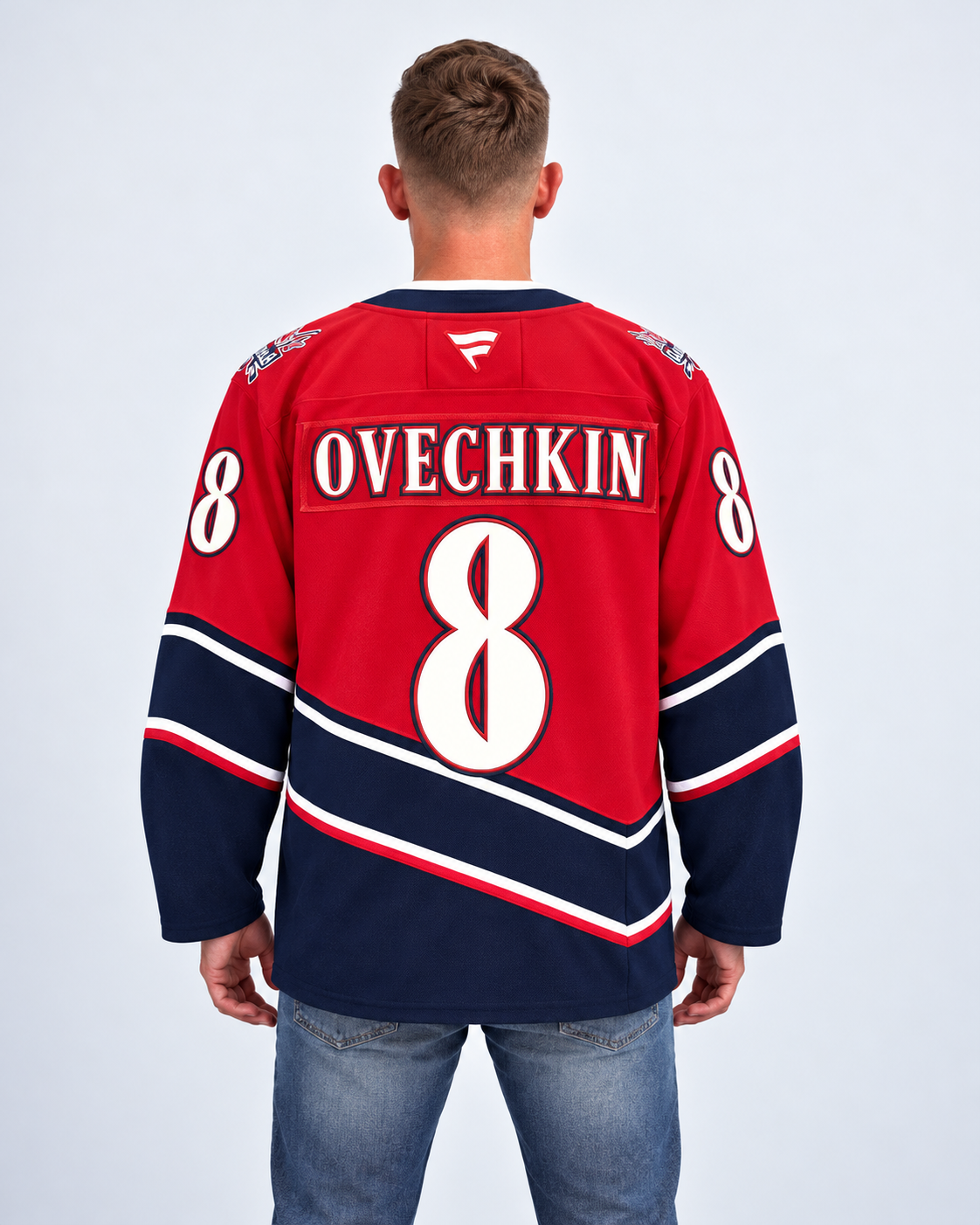 Washington Capitals - Alexander Ovechkin - Red - Back