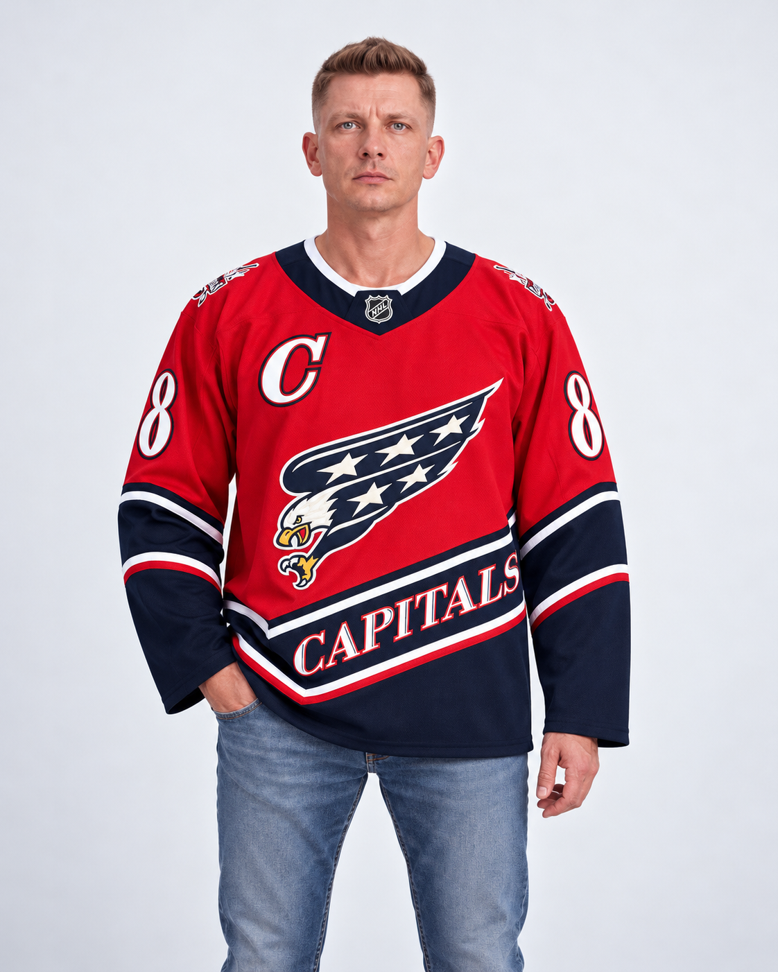 Washington Capitals - Alexander Ovechkin - Red - Front