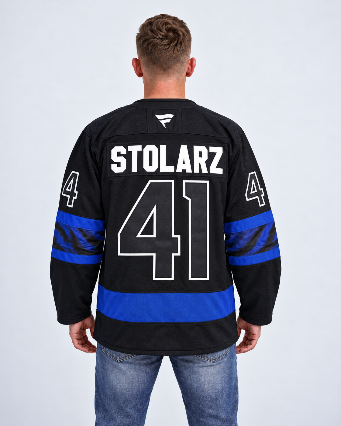 Toronto Maple Leafs - Anthony Stolarz - Black - Back