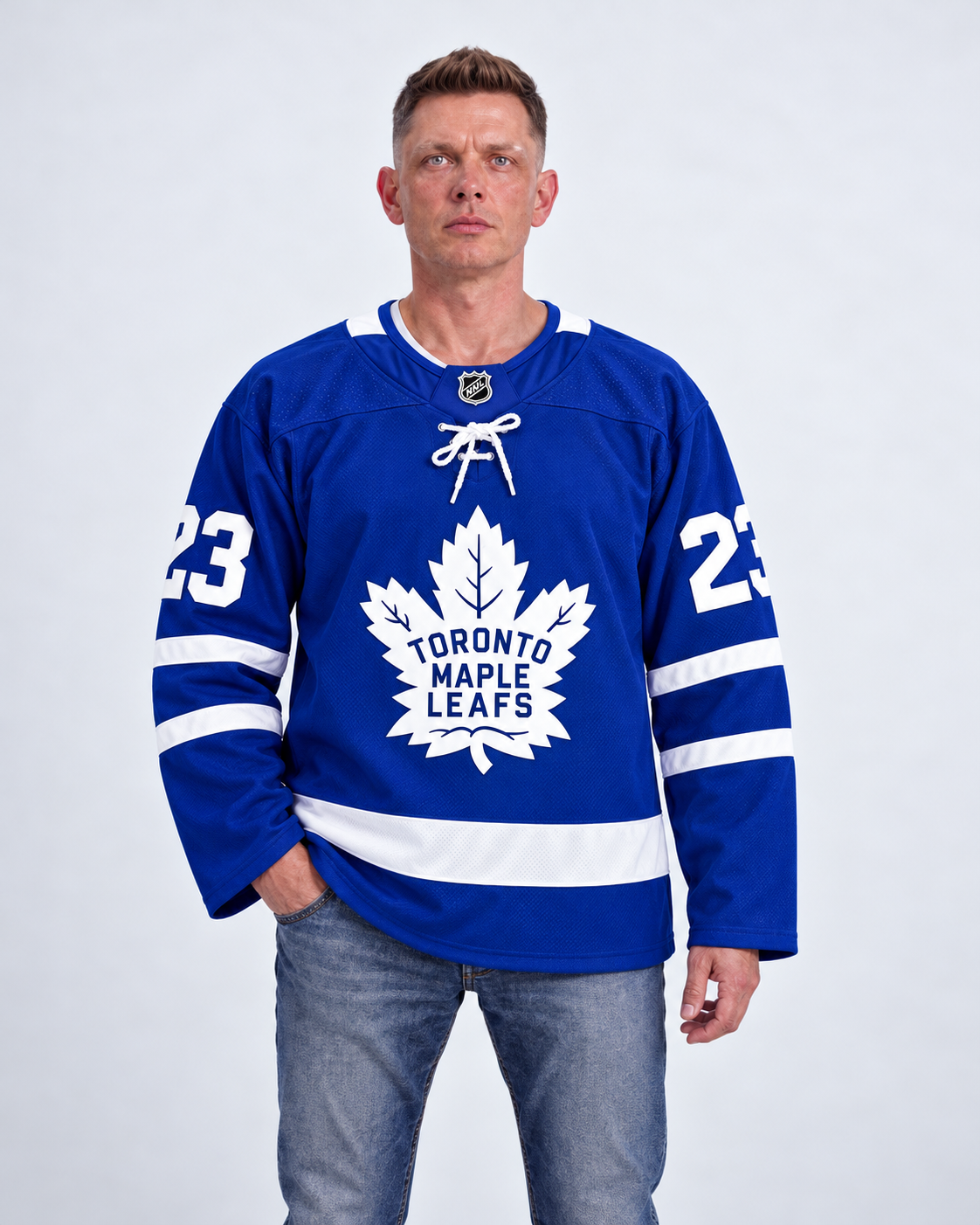 Toronto Maple Leafs - Matthew Knies - Royal Blue - Front