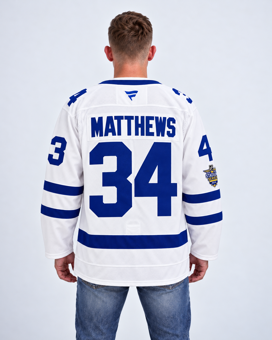 Toronto Maple Leafs - Auston Matthews - White - Back