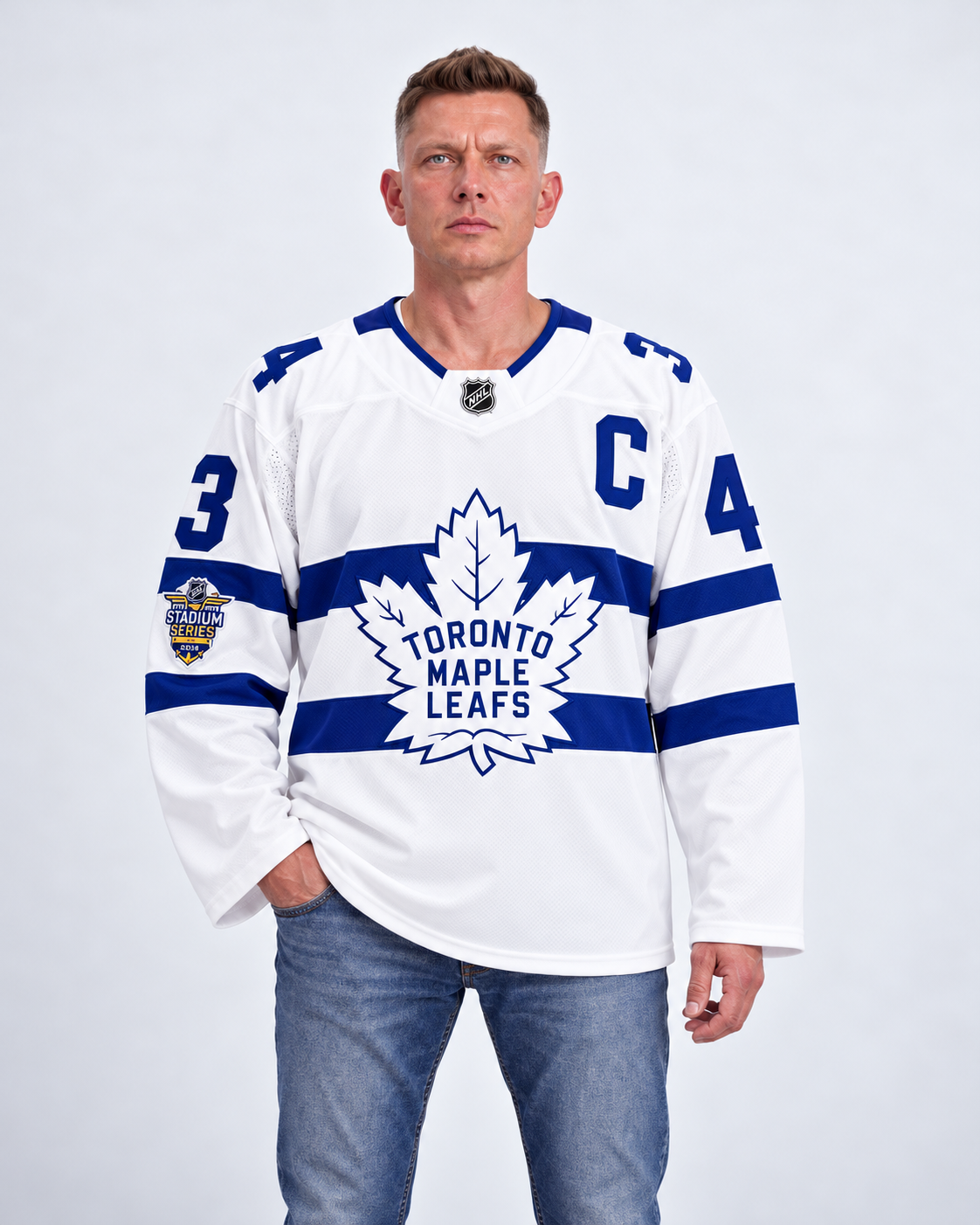 Toronto Maple Leafs - Auston Matthews - White - Front