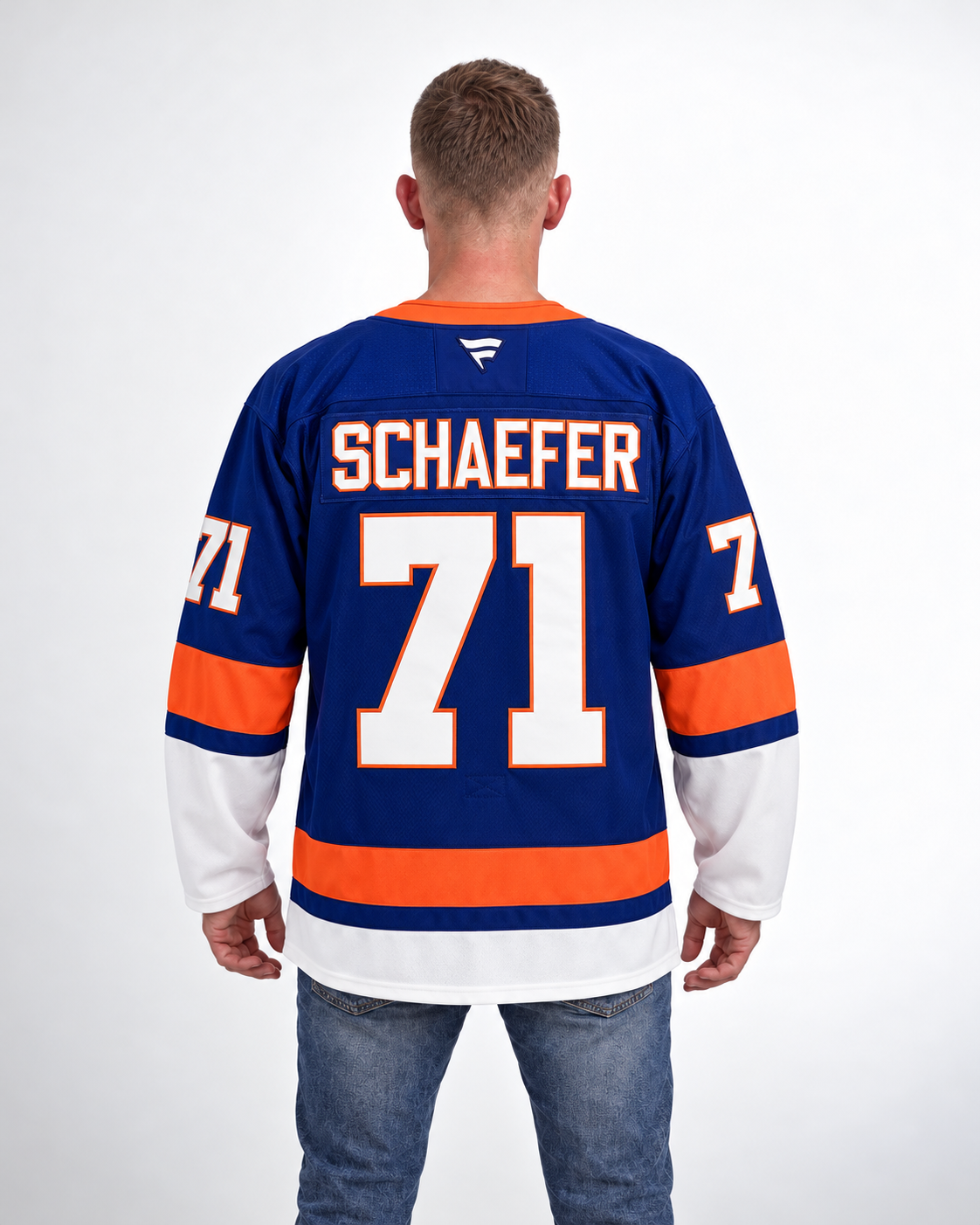 New York Islanders - Matthew Schaefer - Royal Blue - Back
