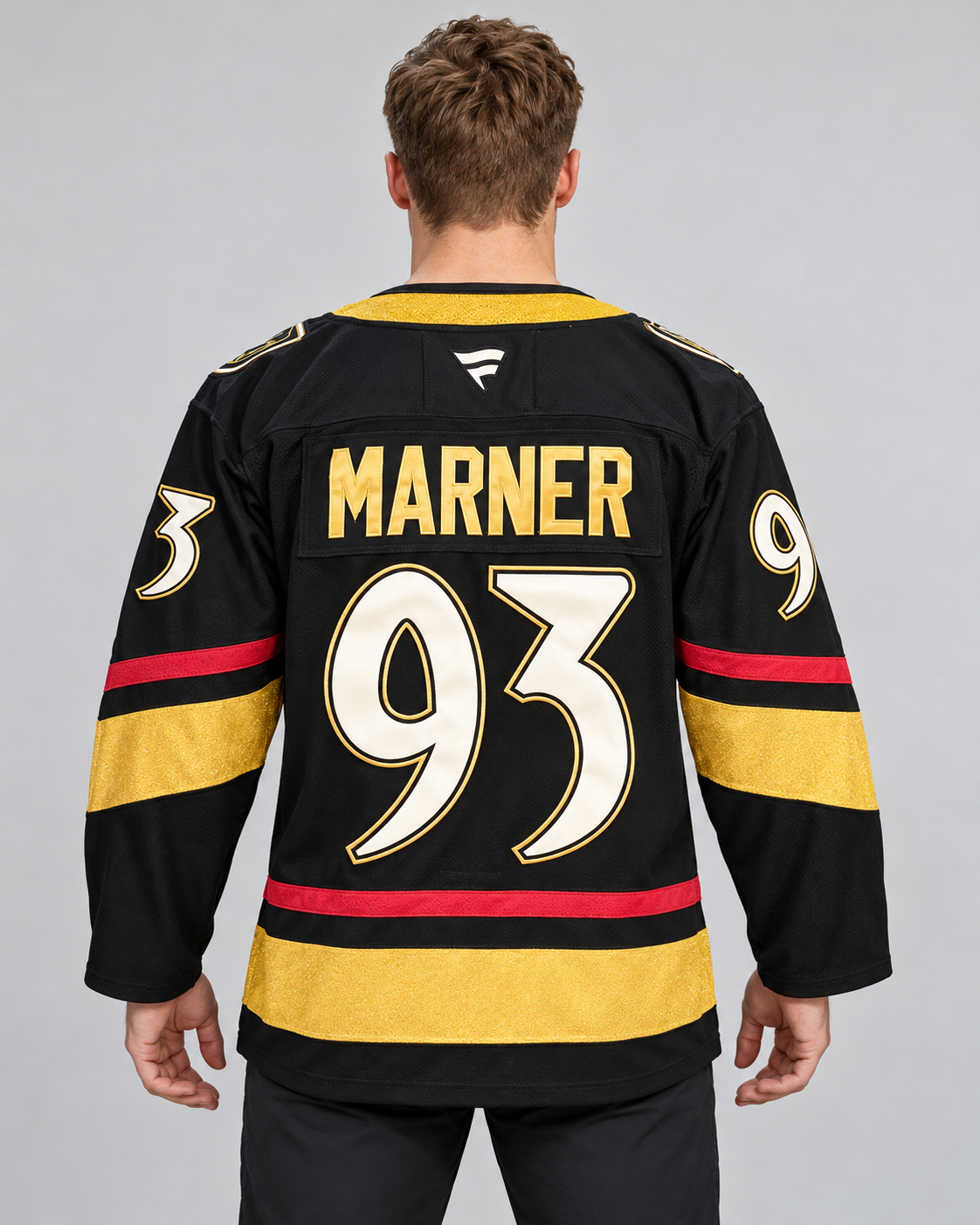 Vegas Golden Knights - Mitch Marner - Black - Back