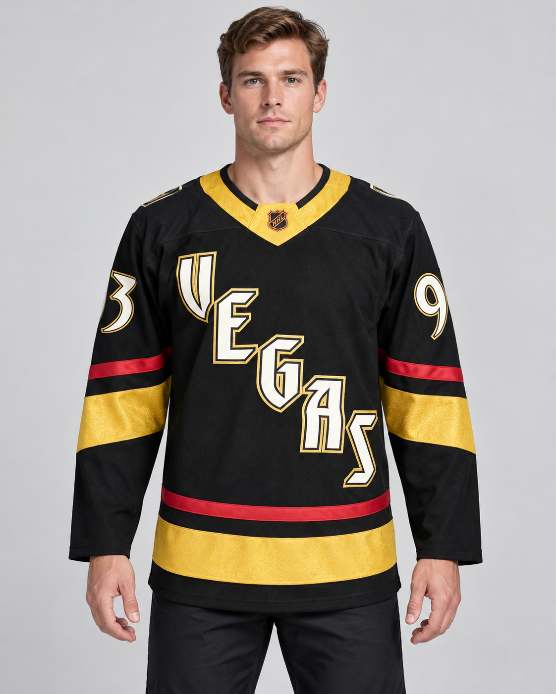 Vegas Golden Knights - Mitch Marner - Black - Front