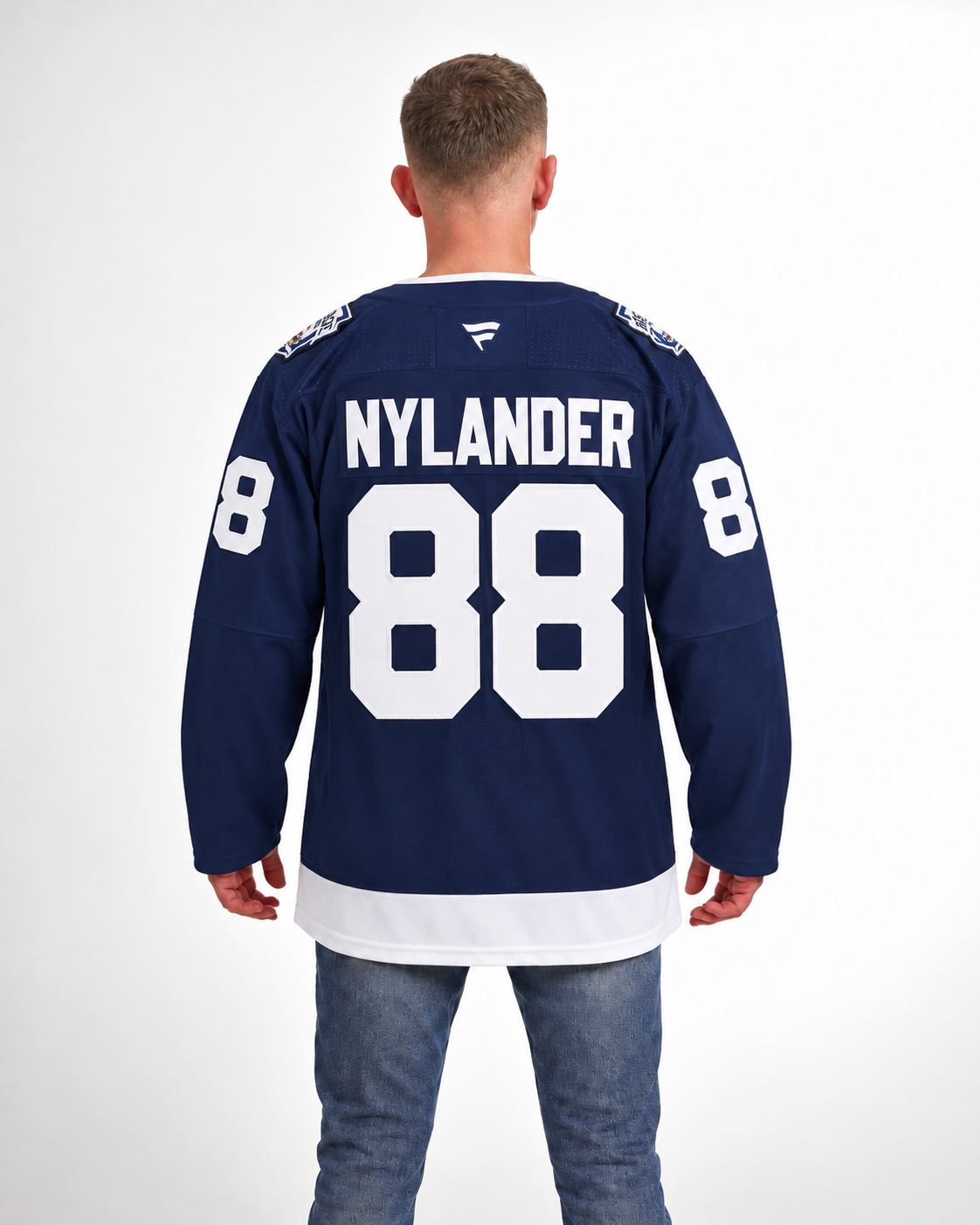 Toronto Maple Leafs - William Nylander - Navy Blue - Back